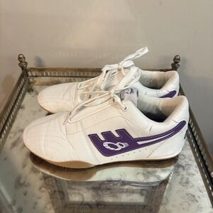 Otomix Shoes Mens Size 10 White Purple Low Top Athletic Training Gym Sneakers